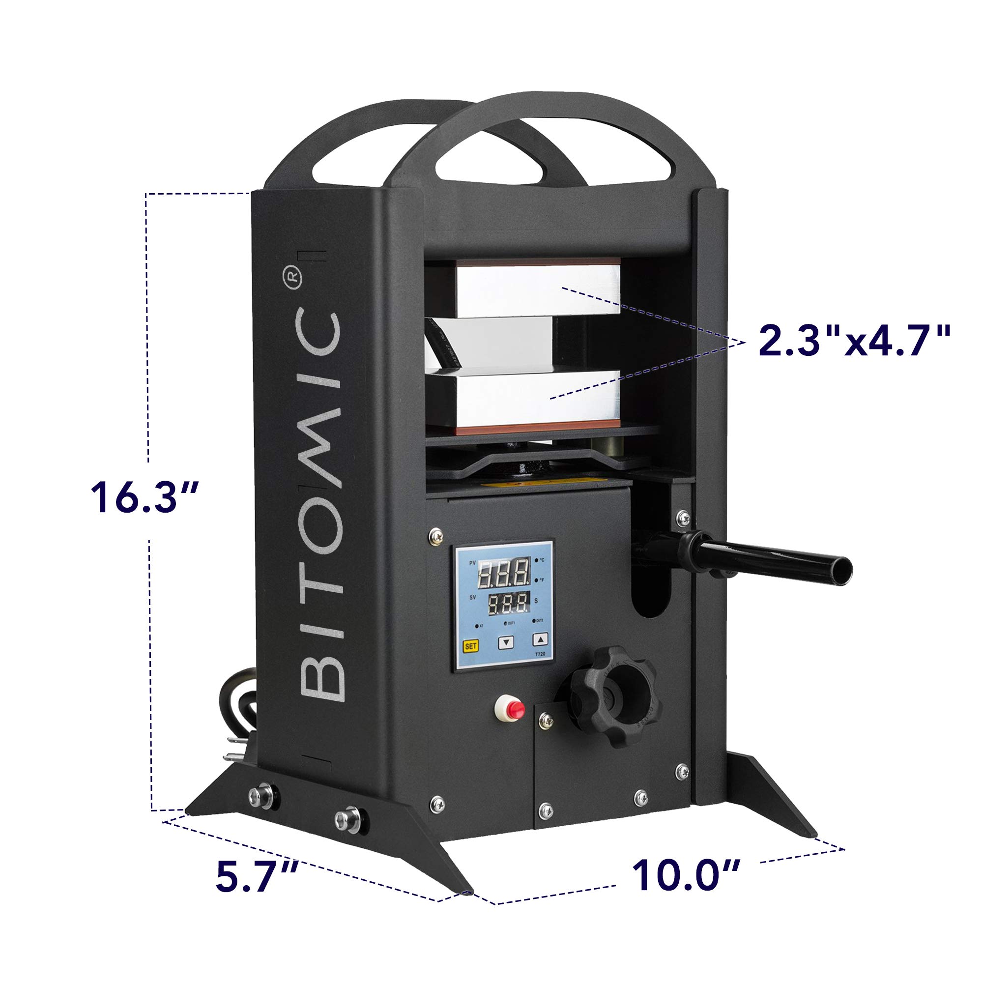 Amazon.com: Bitomic 8 Ton Heat Press Machine - Easy Press & Leak